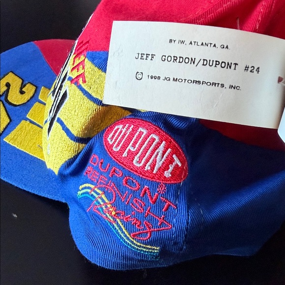 New Vintage Jeff Gordon #24 Dupont Hat Nascar 50th Anniversary NEW With TAGS - Picture 2 of 4
